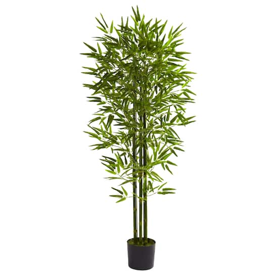 5ft. Potted UV Resistant Bamboo Tree